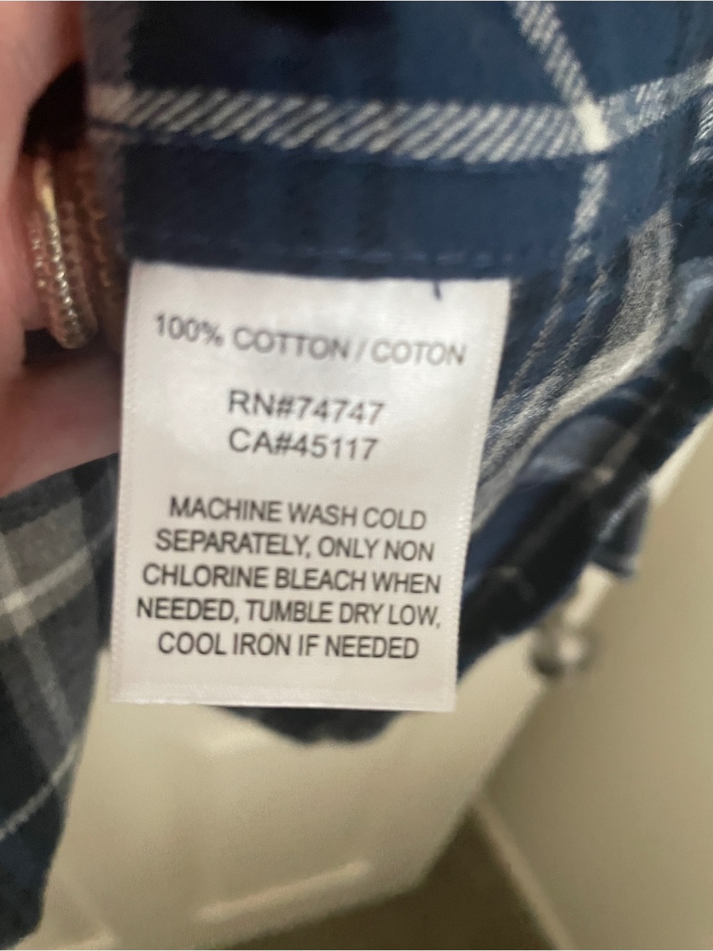 🩶 RedHead 100% Cotton Plaid Button Down Ultimate Flannel Button Down Shirt 🩶 - Picture 4 of 5